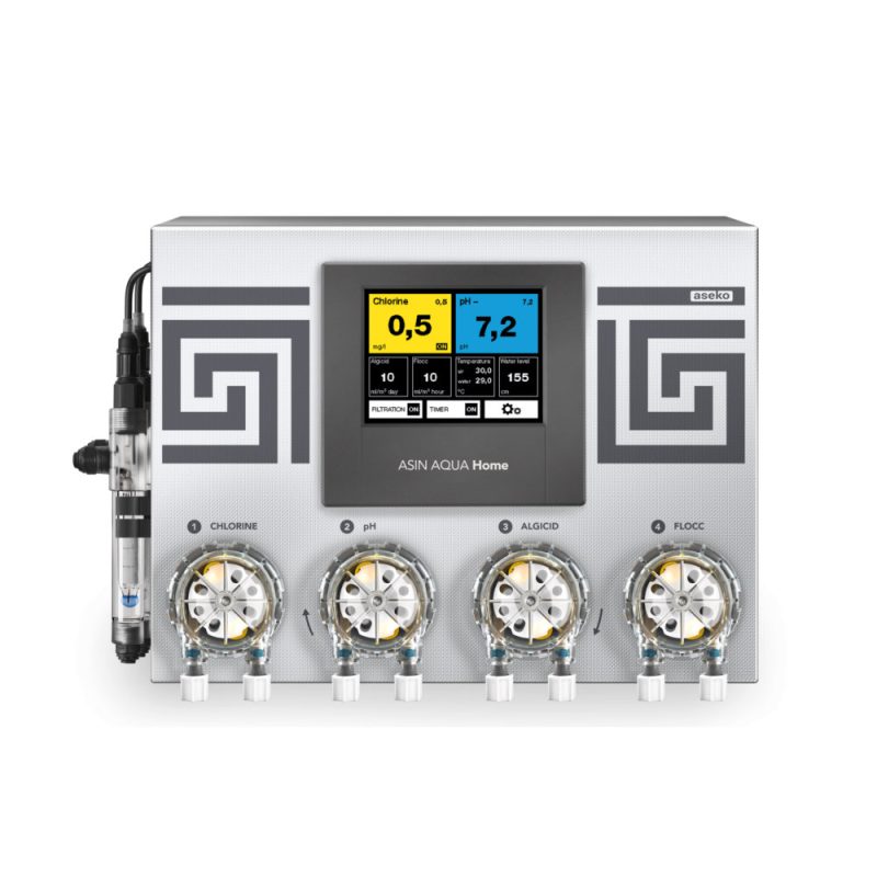 Sistem dozare și control piscine clor, ph, algicid, floculant ASIN Aqua HOME