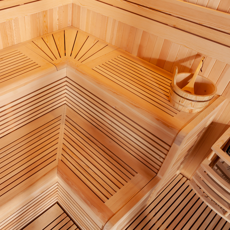 Kit constructie sauna uscata Waincris PREMIUM 2 2,5x2,5x2,1m