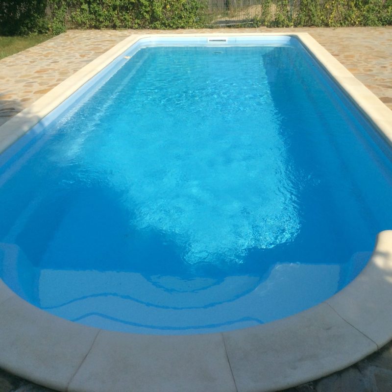 Piscină din fibră de sticlă - Aquacris STAR - 800x360x150 cm