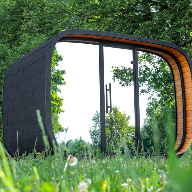 Sauna de exterior - Round Cube Relax