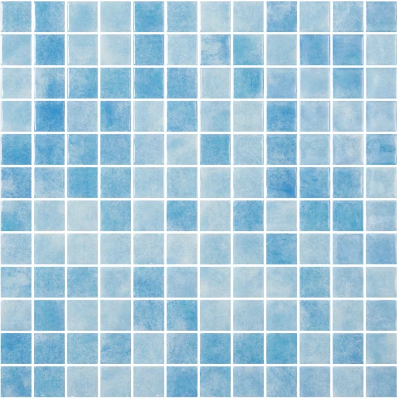 Mozaic de sticla piscine ONIX NIEVE Azul Celeste