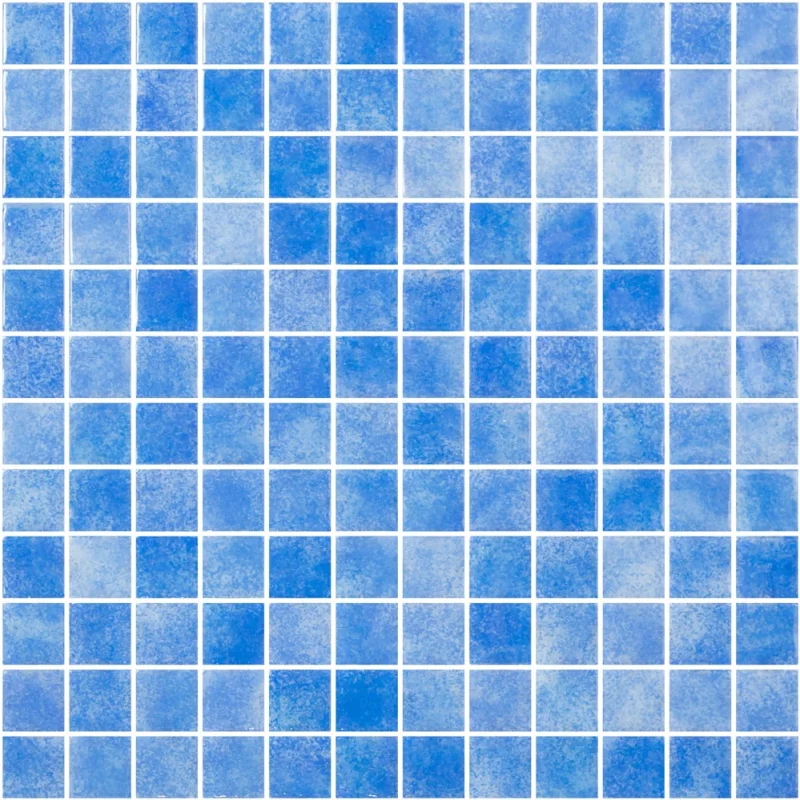 Mozaic de sticla piscine ONIX NIEVE Azul Cielo