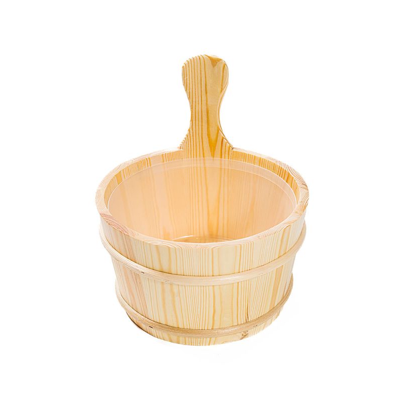 Galeata lemn pin sauna Waincris 4 litri UA-1