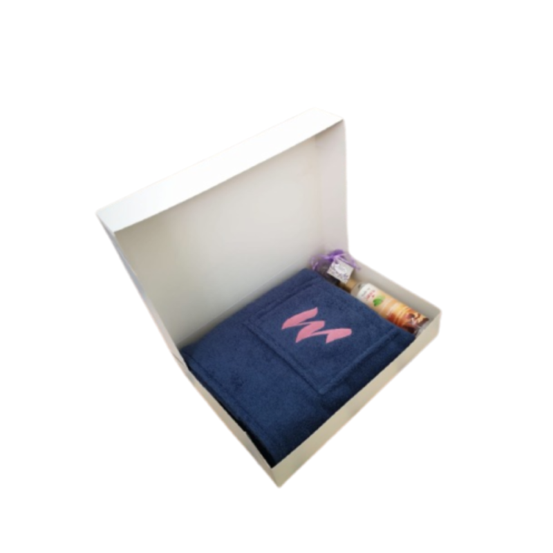 Pachet Waincris S-MAN3 sort sauna barbati, esenta sauna, saculet lavanda si cutie cadou