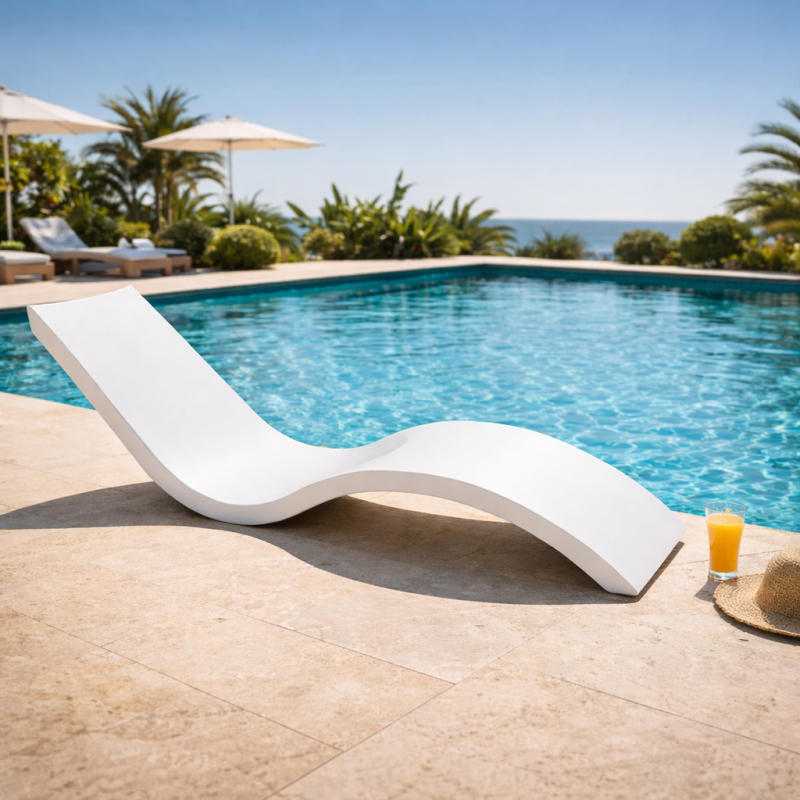 Sezlong pentru piscina Ledge Lounger Signature Chaise