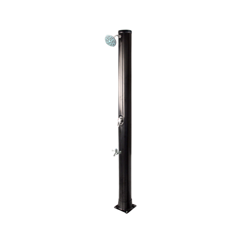 Dus solar din aluminiu 40 litri piscina si gradina 120140