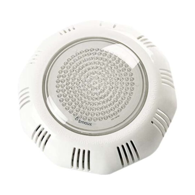 Proiector LED-TP100 plat piscine beton/liner 198 leduri, 8W/12V lumina alb rece