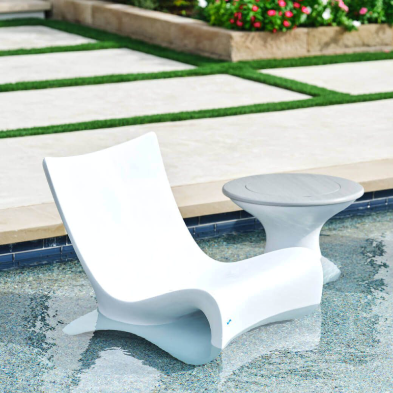 Sezlong, scaun pentru piscina Ledge Lounger Modern