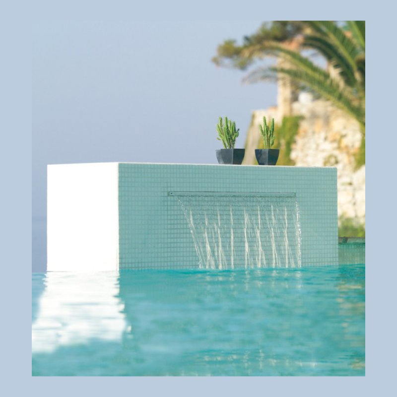 Cascada piscina Zodiac Powerfall 30x15cm