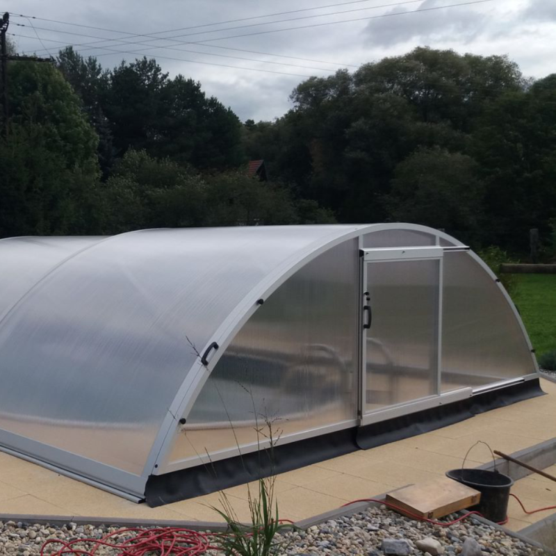 Sistem de acoperire piscine Trend Azuro 4 3,94 x 8,54 x 1,43m