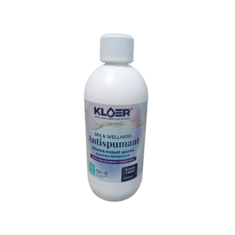 Antispumant Kloer 500 ml pentru piscina