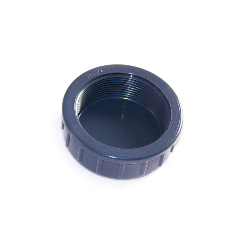 Cap, dop, capac de inchidere din PVC cu filet 1/2" si garnitura