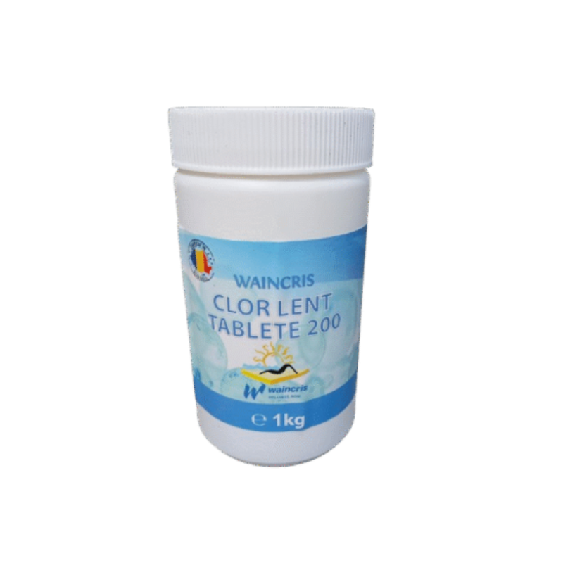 Clor lent tablete 200gr piscine Waincris 1kg