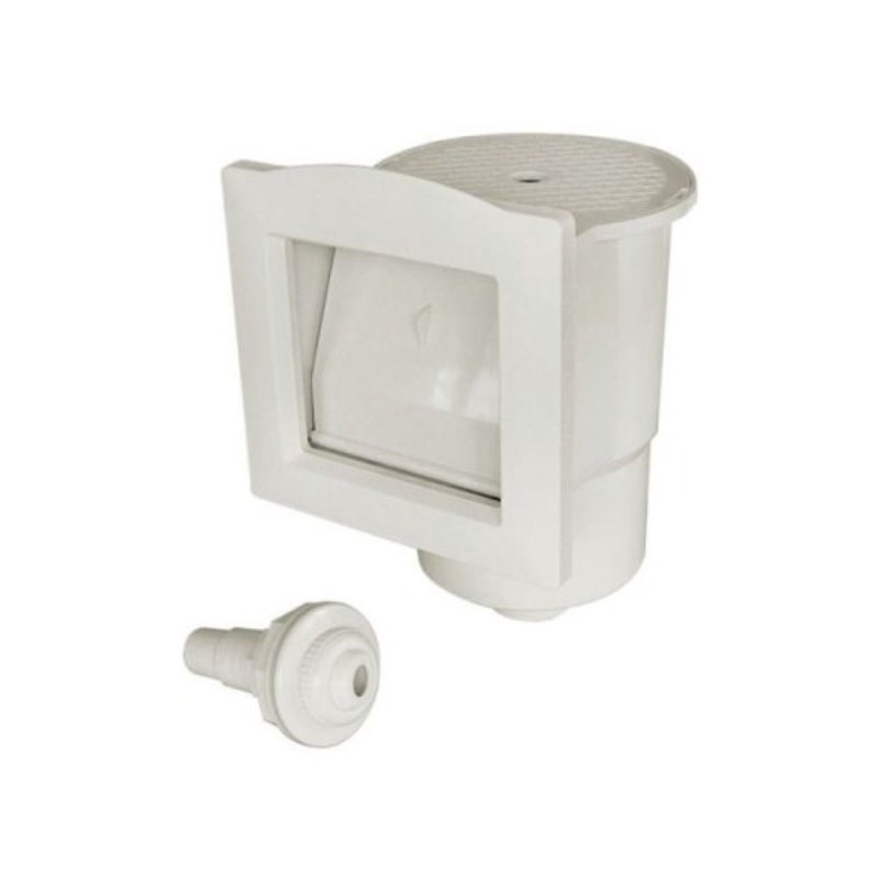 Kit piscine supraterane: skimmer standard + duza refulare din ABS  K001WBX/LX/W