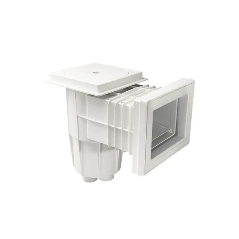 Skimmer standard din ABS EMAUX EM0130-SV cu gura mica pentru piscine placate cu liner