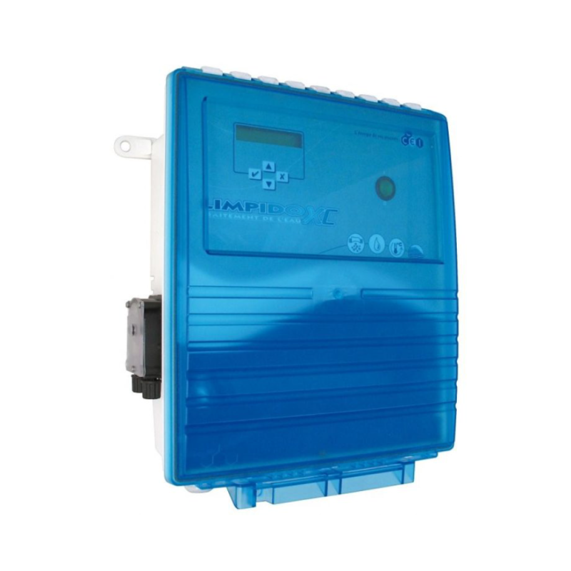 Electrolizor de sare LIMPIDO XC 100 PH cu dozare PH integrata pentru piscine cu volum intre 60mc -100 mc