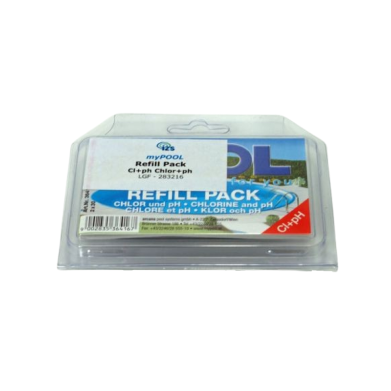 Refill pentru tester cu pastile pH si clor myPool Germania