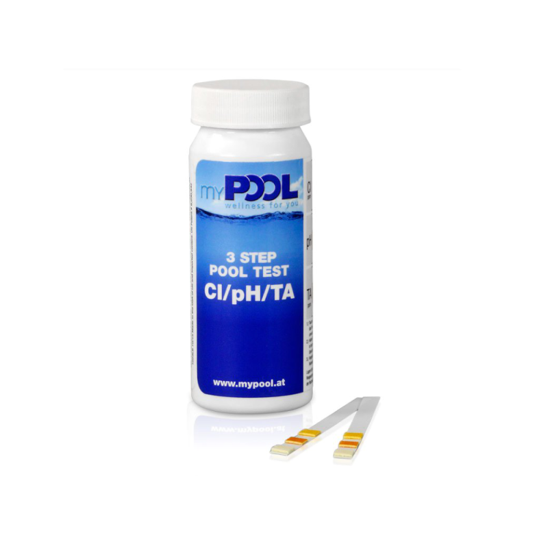 Tester cu benzi pH si clor pentru piscine myPool