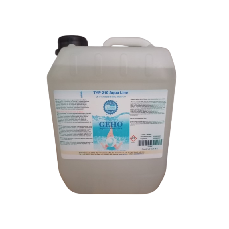 Typ 210 Agent de curatare alcalin - Aqua Line 5L