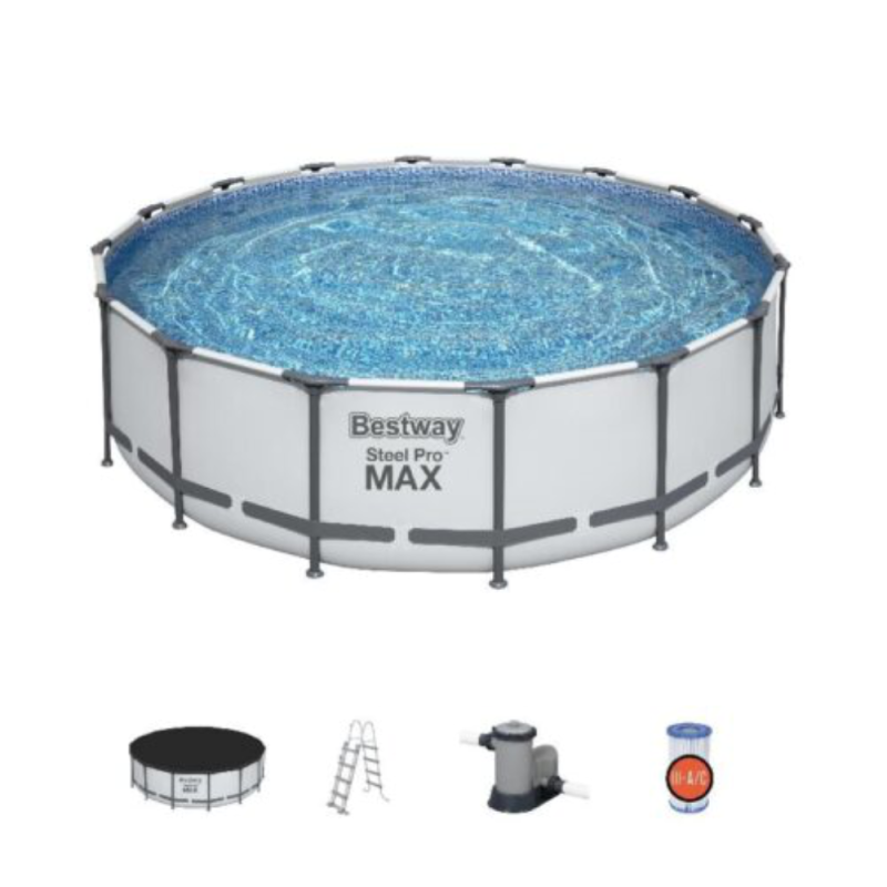 Piscina supraterana Bestway Steel Pro MAX™ 488cm x 122cm cod 5612Z