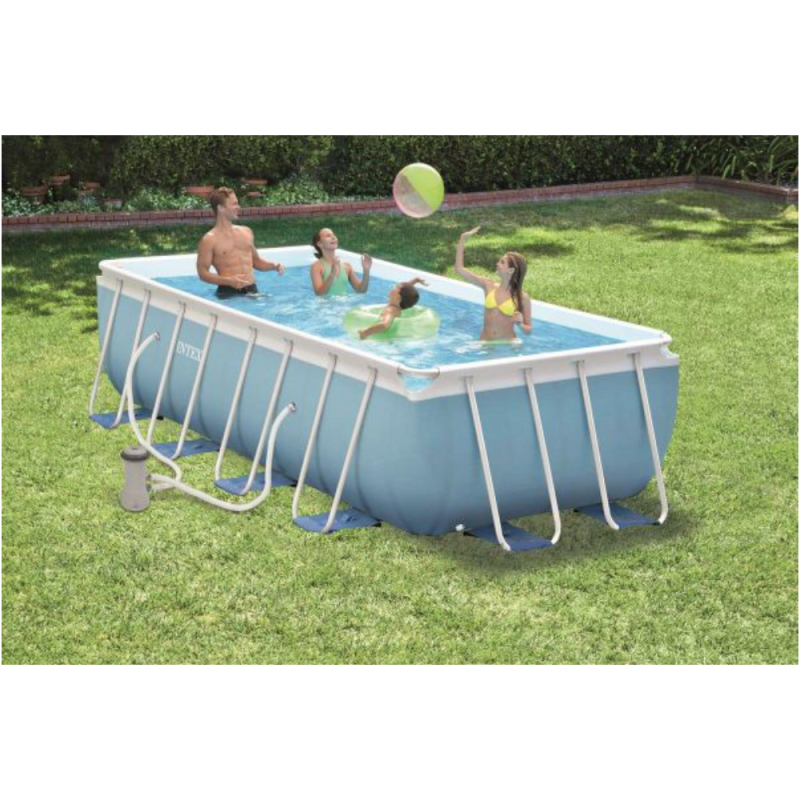 Piscina Intex Prism Frame cu cadru metalic 488 x 244 x 107cm. 26792