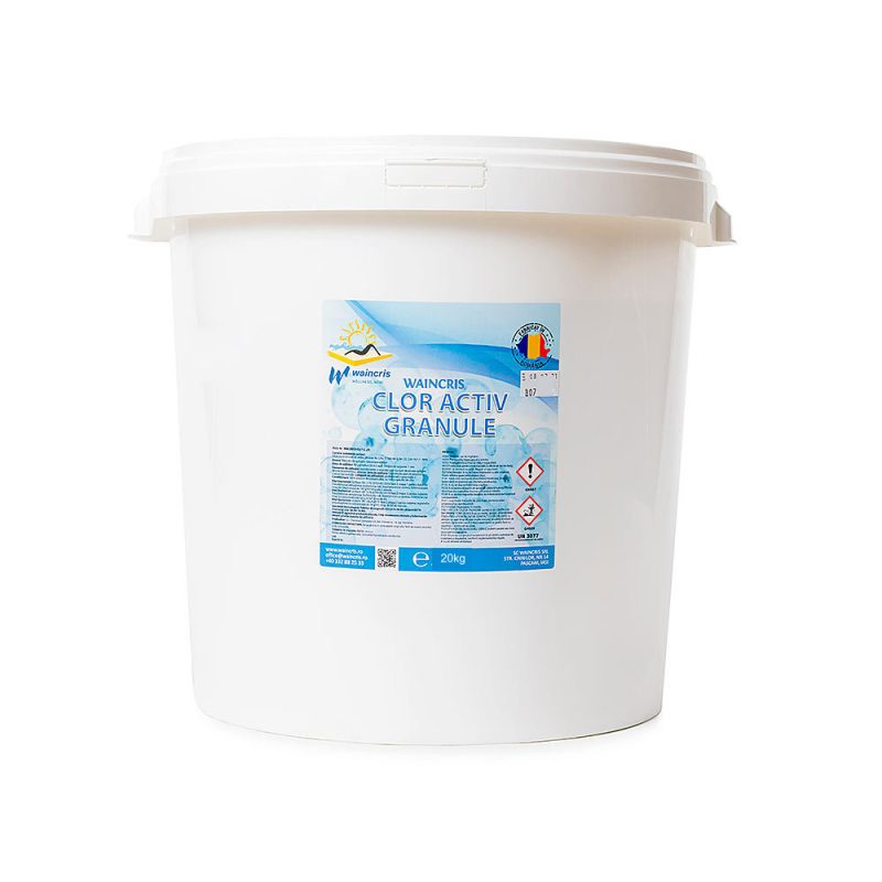 Clor activ granule piscine Waincris 20kg